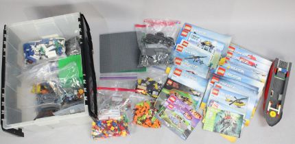 A Collection of Modern Lego, Instruction Manuals Etc