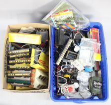 A Large Collection of various OO Gauge Sundries to include Coaches, Buildings, Controllers, Track,