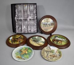 A Collection of Various Collectors Plates to include Royal Worcester Horses, Together with a Boxed