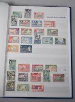 A Stamp Stock Book Containing Australia, New Zealand and Pacific Island Stamps to 1970, Approx 360