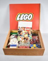 A Collection of Various Vintage Lego in Large Box