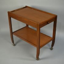 A 1970s Two Tier Trolley, 70cms Wide