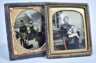 A Pair of Late Victorian Daguerreotype Photographs