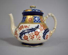 An Early Moorcroft James Macintyre Aurelian Teapot, 17cms High