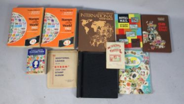 A Collection of Various Stamp Albums and Catalogues, Mainly Empty