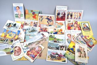 A Collection of 45 Early Comical Postcards