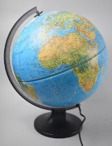 A Modern Illuminated Globe by Scan-Globe, Denmark, 42cms High