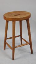 A Vintage Stool with Box Stretcher Support