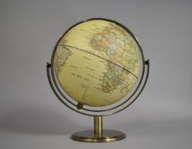 A Small Modern Table Globe, 27cms High