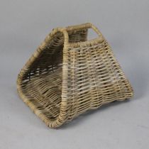 A Wicker Log Basket, 45cms Long