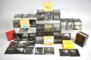 A Collection of Various Monochrome Magic Lantern Slides, Isle of Man