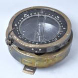 A World War Two Air Ministry Type P4A Bomber Compass, Number 40644T, 18cm Diameter