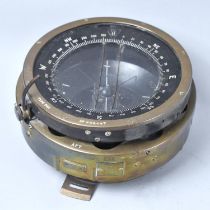 A World War Two Air Ministry Type P4A Bomber Compass, Number 40644T, 18cm Diameter