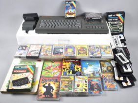 A Vintage Sinclair Spectrum +2 Personal Computer, Untested, Joystick Interface and Collection of