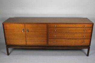 A 1970s Sideboard, Possibly Danish, 176cm Long