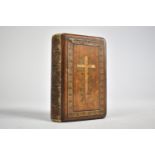 An Inlaid Olive Wood Bound Prayer Book Dated 1924