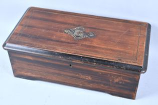 A Late 19th Century Continental 6 Air Music Box, Working But 1 Tooth Missing