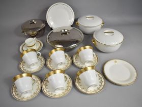 A Collection of Various Ceramics to Comprise Set of Six Waterford Kells Pattern Tea Cups, Coalport