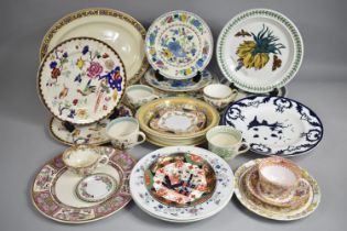 A Collection of Various Ceramics to Comprise Mason's Regency Plates. Limited Edition Mason's