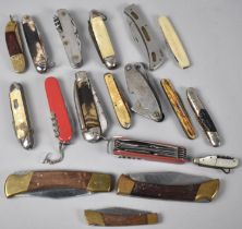 A Collection of Various Mid 20th Century Pocket amd Multi Tool Knives