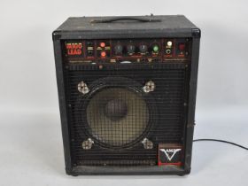 A Vintage Integrated Guitar Amplifier, VA100 Lead by Deanvard Ltd, Untested, 47cms Wide