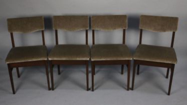 A Set of Four 1970s Dining Chairs