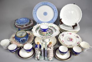 A Large Collection of Various 19th and 20th Century Ceramics to Comprise Plates, Polychrome Transfer