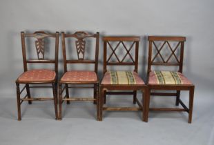 Two Pairs of Side Chairs