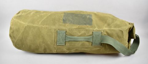 A Canvas Kit Bag with Brass Clip