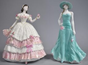 Two Royal Worcester Figures, Serena and Olivia