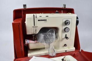 A Mid 20th Century Bernina Record Electronic Sewing Machine in Case, Untested