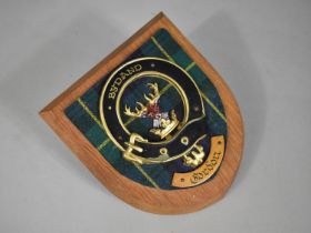 A Modern Wall Hanging Clan Crest for Gordon