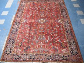 A Good quality Handmade Heriz Carpet, 347x247cm