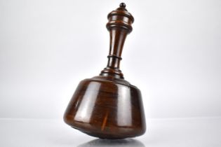 A Lignum Vitae Carver's Mallet, 17cm High