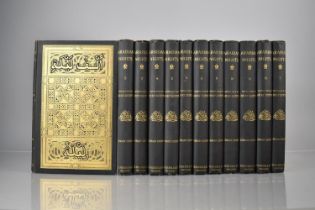 Twelve Volumes, Arabian Nights by Captain Sir RF Burton, Library Edition Published by HS Nichols and