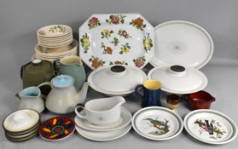 A Collection of Various Ceramics to Comprise Portmeirion Romantica Part Dinner Service,