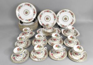 A Royal Grafton Malvern Pattern Service to Comprise Twelve Dinner Plates, Two Cake Plates, Ten