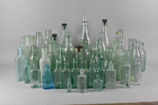 A Large Quantity of Various Glass Beer Bottles, Pots etc