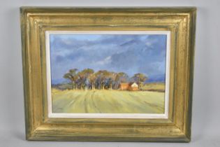A Framed Oil on Board, Spring Near Ludlow, Signed B Berry, 34x24cms