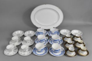 A Collection of Various Ceramics to Comprise Tuscan Blue Dragon Tea Set, Royal Albert Coffee Set and