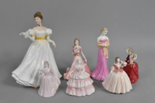 A Collection of Various Royal Doulton, Coalport and Other Ladies