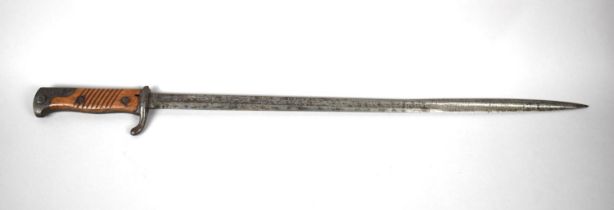 A German Imperial M1898 Quill Point Bayonet Stamped M06 by Simson and Co, Suhl
