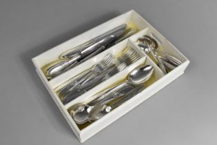 An Elkington Plate 52 Piece Cutlery Set to Comprise Six Table Knives, Six Table Forks, Six Dessert