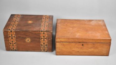 Two Late Victorian/Edwardian Boxes for Restoration