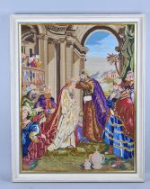 A Framed Tapestry, The Crowning of Esther, 1965, 52x68cm