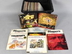 A Collection of Various 33RPM Records, Mainly Classical
