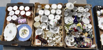 Three Boxes of Various Sundries to Comprise Ceramics, Teawares, Mugs etc