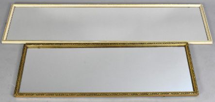 Two Mid 20th century Gilt Framed Dressing Mirrors