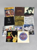 A Collection of Various 33RPM Records to include Elvis American Trilogy, Madonna True Blue,