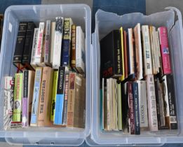 Two Boxes of Various American Western Books etc